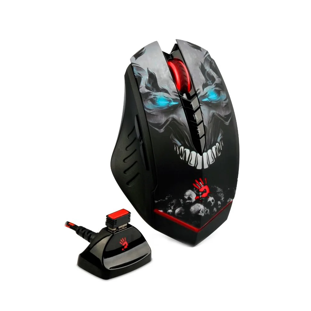 Mouse Gamer Bloody Wireless R80 USB Preto - A4 Tech
