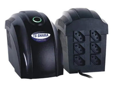 Estabilizador TS Shara Eletrônico Powerest 1000VA Bivolt 9007