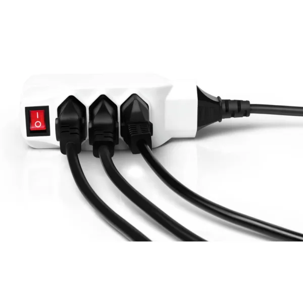 Adaptador L de Energia Novo Padrão 4 Tomadas WI246 - Multilaser