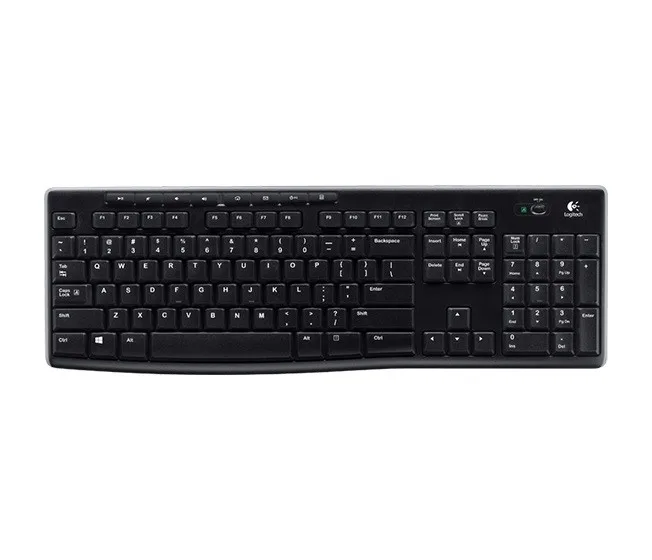 Teclado Sem Fio Logitech K270 Preto 920-004427