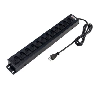 Filtro de Linha Force Line 12 Tomadas 10A Bivolt Cabo 1,5m 0091000001