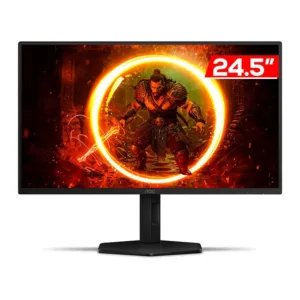Monitor Gamer AOC 24.5" Full HD 310Hz 0.3ms Fast IPS G-Sync HDR 400 Altura Ajustável Preto 25G4S/P