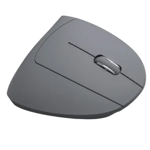 Mouse Sem Fio  Vinik Recarregavel 2.4 Ghz Vertical Ergonomico Ortopedico Power Fit 1600 Dpi Cinza Usb Pm300