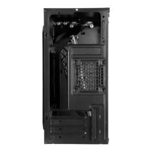 Gabinete Gamer Vinik Beam Preto com Lateral em Acrílico GGBACBK