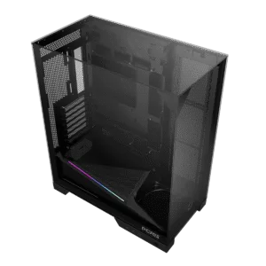 Gabinete Gamer PCYES Forcefield Dome Black Vulcan GFFDBV