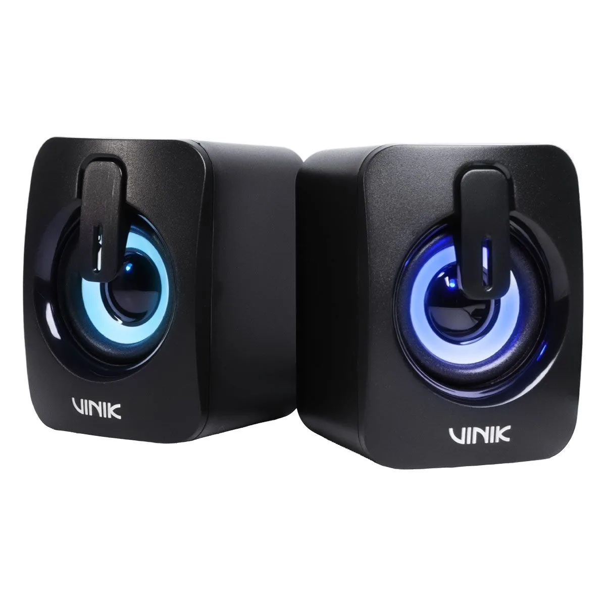 Caixa de Som Gamer Vinik Galaxy 6W 2.0 LED Rainbow VSPKG6WGL