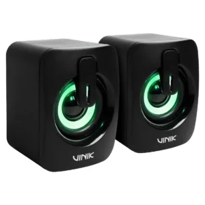 Caixa de Som Gamer Vinik Galaxy 6W 2.0 LED Rainbow VSPKG6WGL