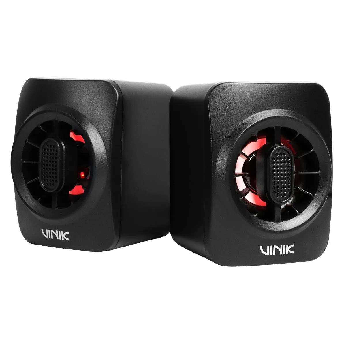 Caixa de Som Gamer Vinik Eclipse 6W 2.0 LED Rainbow VSPKG6WEC