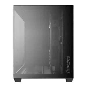 Gabinete Gamer PCYES Forcefield V2 Black Vulcan GFFV2BV