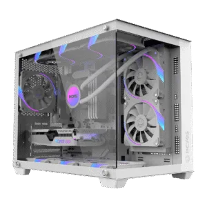 Gabinete Gamer PCYES Forcefield V2 White Ghost GFFV2WG