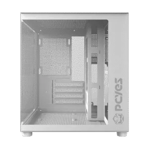 Gabinete Gamer PCYES Forcefield Mini White Ghost GFFMNWG