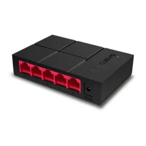 Switch de Mesa Mercusys MS105G 5 Portas Gigabit 10/100/1000Mbps Nacional