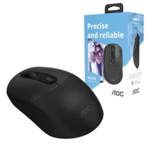 Mouse Sem Fio Aoc Ms300b Bluetooth Usb 1600 Dpi Recarregável