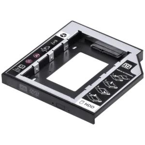 Adaptador Caddy Vinik AC-127 para HD ou SSD em Baia de DVD de Notebook