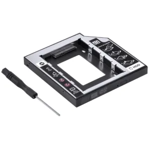 Adaptador Caddy Vinik AC-127 para HD ou SSD em Baia de DVD de Notebook