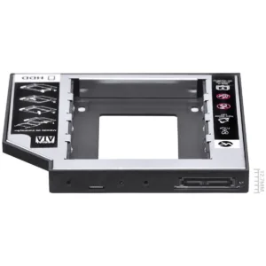 Adaptador Caddy Vinik AC-127 para HD ou SSD em Baia de DVD de Notebook