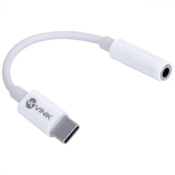 ADAPTADOR DE FONE DE OUVIDO CELULAR P2 3.5MM PARA USB TIPO C 7.1 AUDIO ADFUSBTC - VINIK