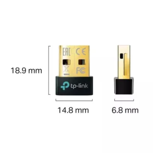 Adaptador Nano USB Bluetooth 5.0 TP-Link UB500 para PC e Notebook Plug & Play