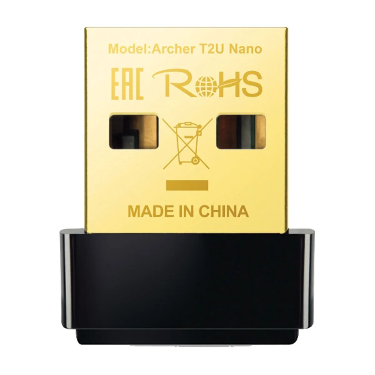 Adaptador USB Wi-Fi AC600 TPLink Archer T2U Nano Dual Band 2.4GHz e 5GHz