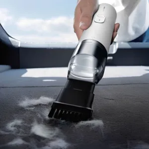 Aspirador e Soprador Elétrico HOTO 4 em 1 Sem Fio Portátil Branco QWCXA001