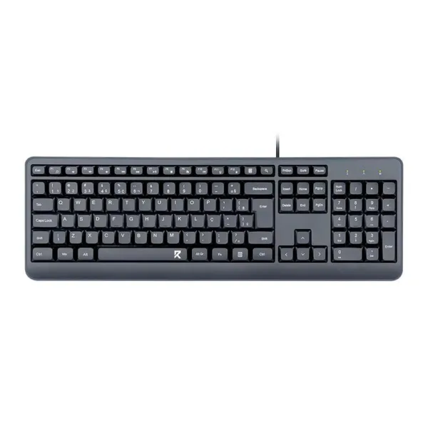 Teclado Membrana Redragon BK-7092 ABNT2 Preto BK-7092-PT
