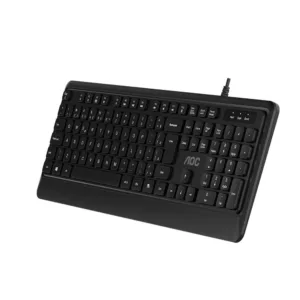 Kit Teclado e Mouse AOC KM220B com Fio Preto