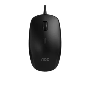 Kit Teclado e Mouse AOC KM220B com Fio Preto