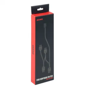 Cabo Adaptador Splitter PCYes ARGB 1 para 4 SPTARGB4PCY