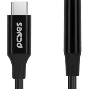 Cabo Adaptador Usb-C Para P3 Fêmea Preto 15Cm P3Ucp-15P - pcyes