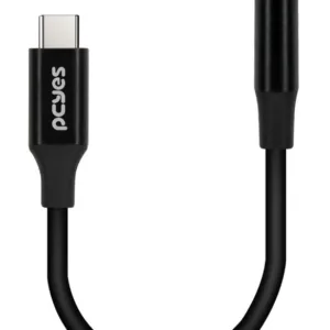 Cabo Adaptador Usb-C Para P3 Fêmea Preto 15Cm P3Ucp-15P - pcyes