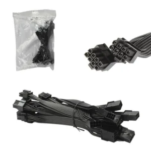 Cabo De Alimentação De Placa De Vídeo Pci-e 8 Pinos Pci 6+2 Pinos 20 Centímetros CM-50 - DEX