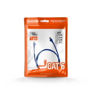 Cabo de Rede Cat.6 5M PC-ETH6U50BL Patch Cord - PlusCable