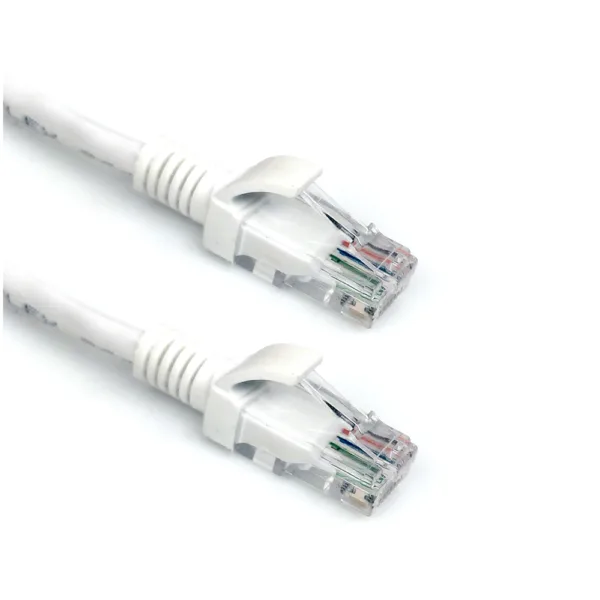 Cabo de Rede Cat.6 5M PC-ETH6U50WH Patch Cord BRANCO - PlusCable