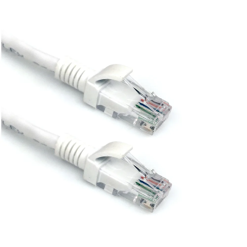 Cabo de Rede Cat.6 5M PC-ETH6U50WH Patch Cord BRANCO - PlusCable