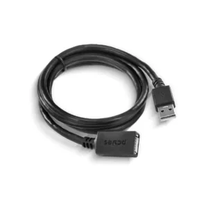 CABO EXTENSOR USB A 2.0 MACHO PARA USB A 2.0 FEMEA 28AWG PURO COBRE 2 METROS PUAMF2-2 - PCYES