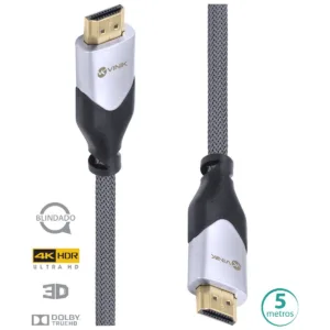 CABO HDMI 2.0 4K NYLON 5 METROS H20B-5 - VINIK