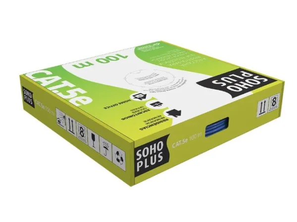 Cabo Lan U/Utp Cat.5E 24Awg Cmx 100M Br 23200124 - FURUKAWA