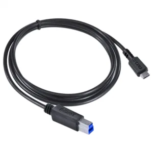 CABO PARA IMPRESSORA USB TIPO C PARA USB B 3.0 1 METRO PRETO P3UCBP-1 - PCYES