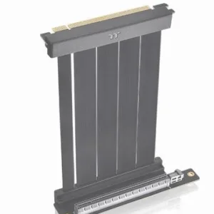 Cabo Riser Dual 90 Degree PCIE 4.0 150mm 90º Preto AC-070-CO1OTN-C1 - Thermaltake