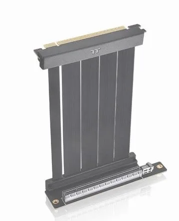 Cabo Riser Dual 90 Degree PCIE 4.0 150mm 90º Preto AC-070-CO1OTN-C1 - Thermaltake