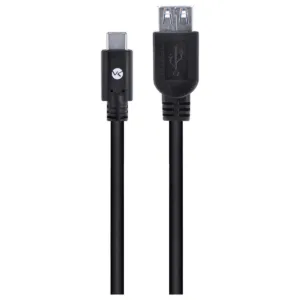 Cabo USB Tipo C para Extensor USB A Fêmea 3.2v GEN1 5Gbps 2 Metros C32UAF-2 31450 - Vinik