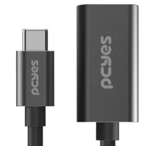 Cabo Usb Tipo-C Para Hdmi Fêmea 2.1 8K/60Hz Preto 15Cm Pucf-15-2.1 - pcyes