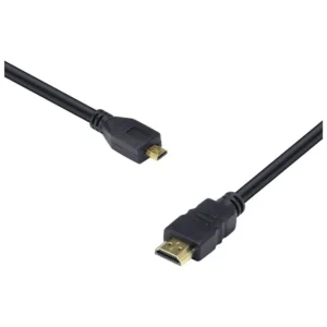 Cabo Vinik H20mc-2 HDMI 2.0 Para Micro HDMI 4k Ultra HD 3D Conexao Ethernet 2 Metros - VINIK