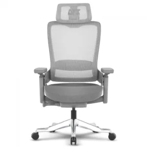 Cadeira De Escritório DT3 Adria Ajustável Ergonômica 4D Mesh Cinza 14728-2
