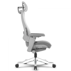 Cadeira De Escritório DT3 Adria Ajustável Ergonômica 4D Mesh Cinza 14728-2