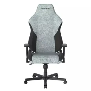 Cadeira DxRacer Drifting Tecido Hidrorepelente Cinza e Preta DC23FBC/CN