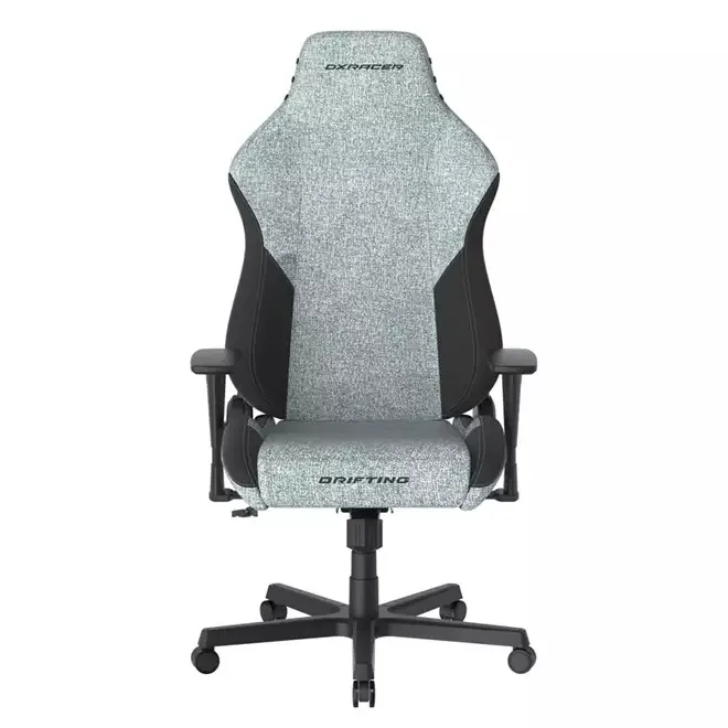 Cadeira DxRacer Drifting Tecido Hidrorepelente Cinza e Preta DC23FBC/CN