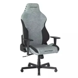 Cadeira DxRacer Drifting Tecido Hidrorepelente Cinza e Preta DC23FBC/CN