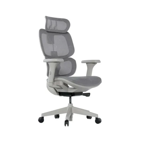 Cadeira Elements Ergonômica Siggy cor Cinza