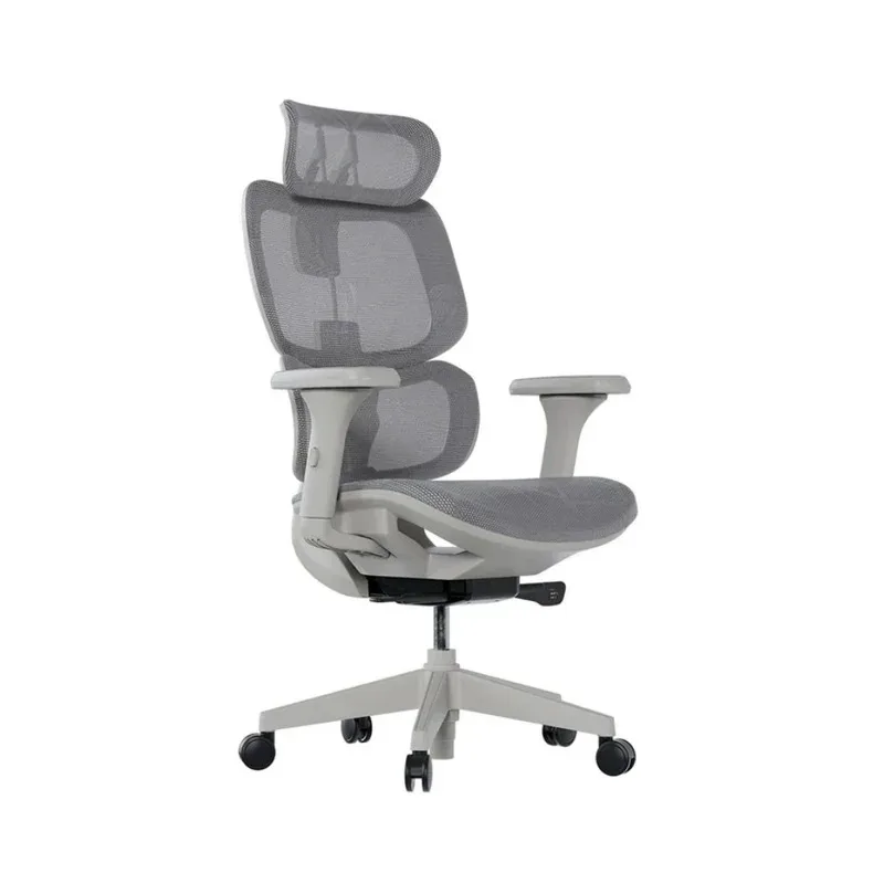 Cadeira Elements Ergonômica Siggy cor Cinza